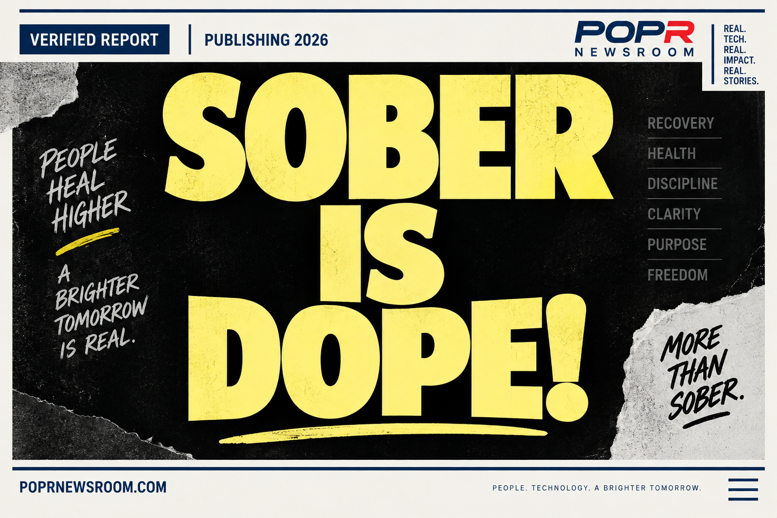Sober Is Dope founder Pop Buchanan reflecting on long-term alcohol recovery, spirituality, addiction science and the history of the Sober Is Dope platform.